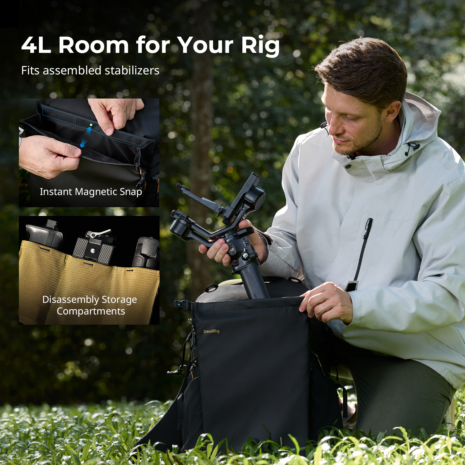 SmallRig Professional Outdoor Backpack (25L) 6521