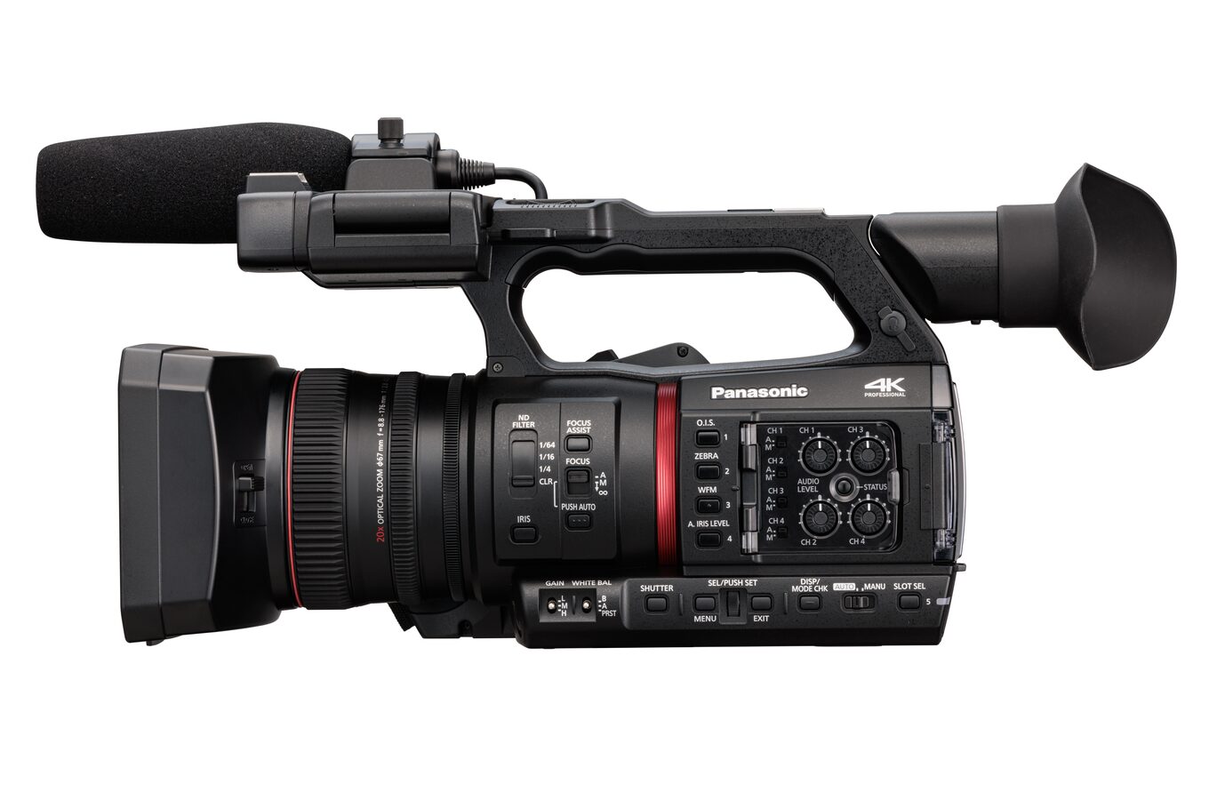 Panasonic AG-CX370 UHD 4K Pro Camcorder with NDI|HX2 and Auto