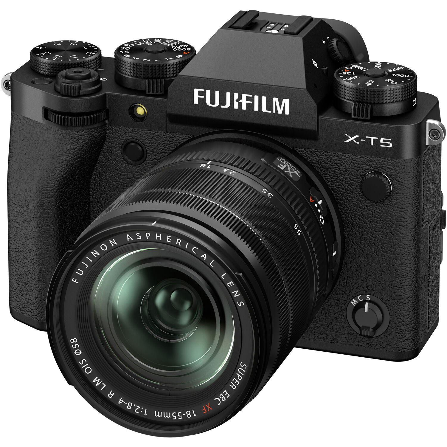 FUJIFILM X-T5 Mirrorless Camera with 18-55mm Lens (Black) - WESTBUY