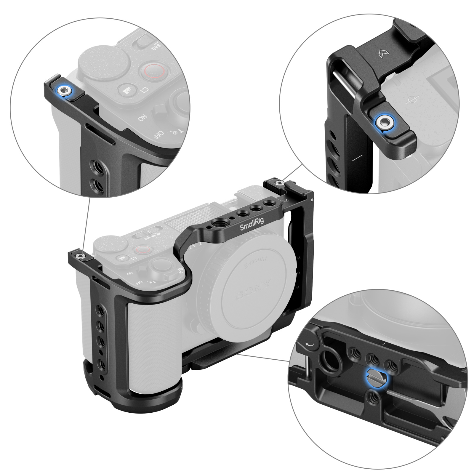 SmallRig Cage Kit for Sony ZV-E10 II 4867 - WESTBUY