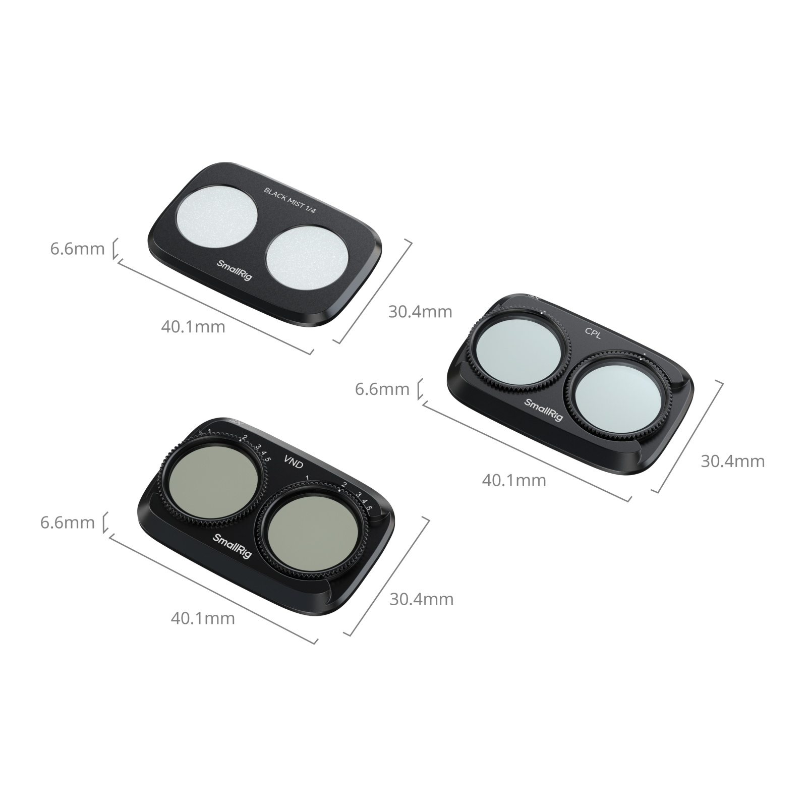 SmallRig Filter Kit for DJI Osmo Pocket 4P 6649