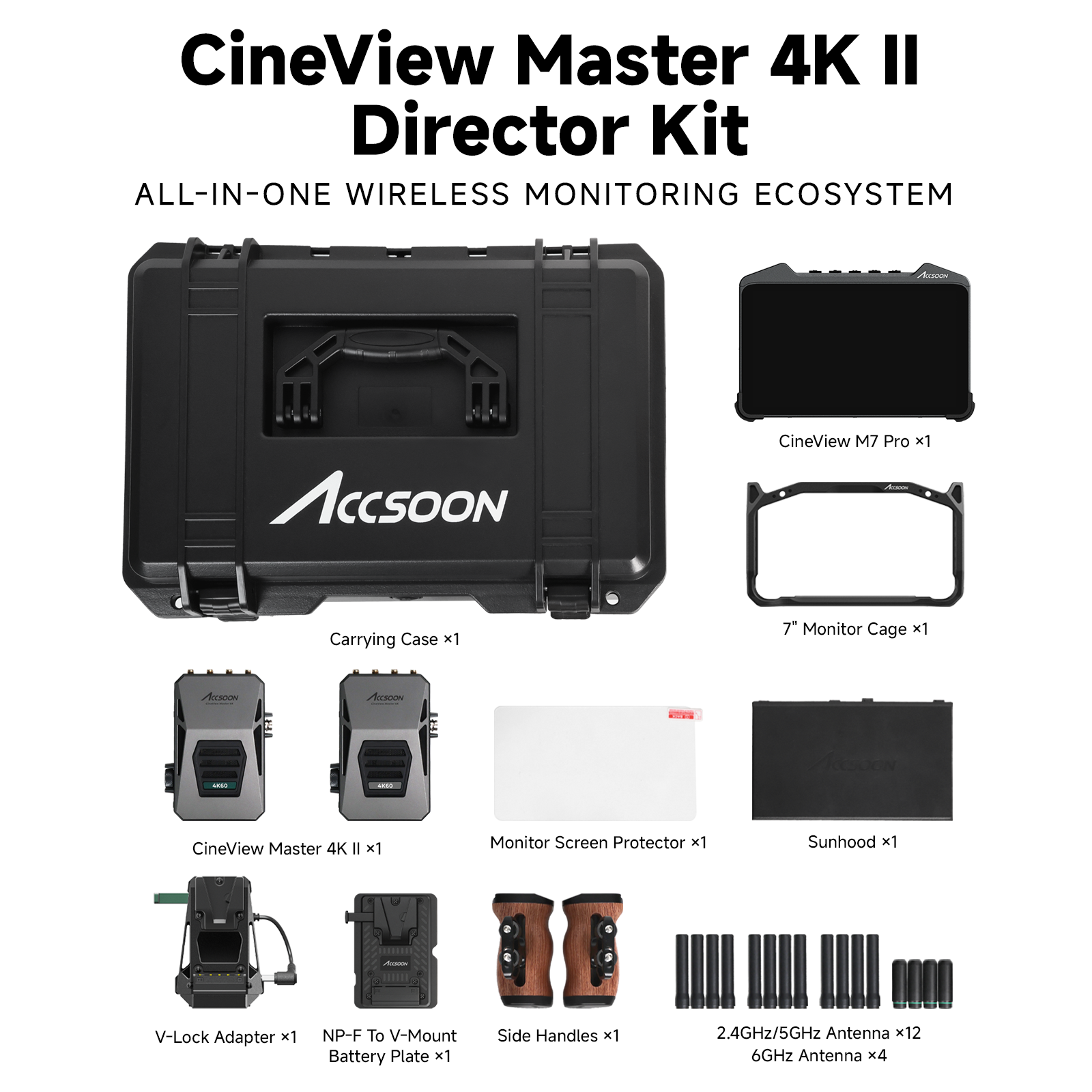 Accsoon CineView Master 4K II Director Kit