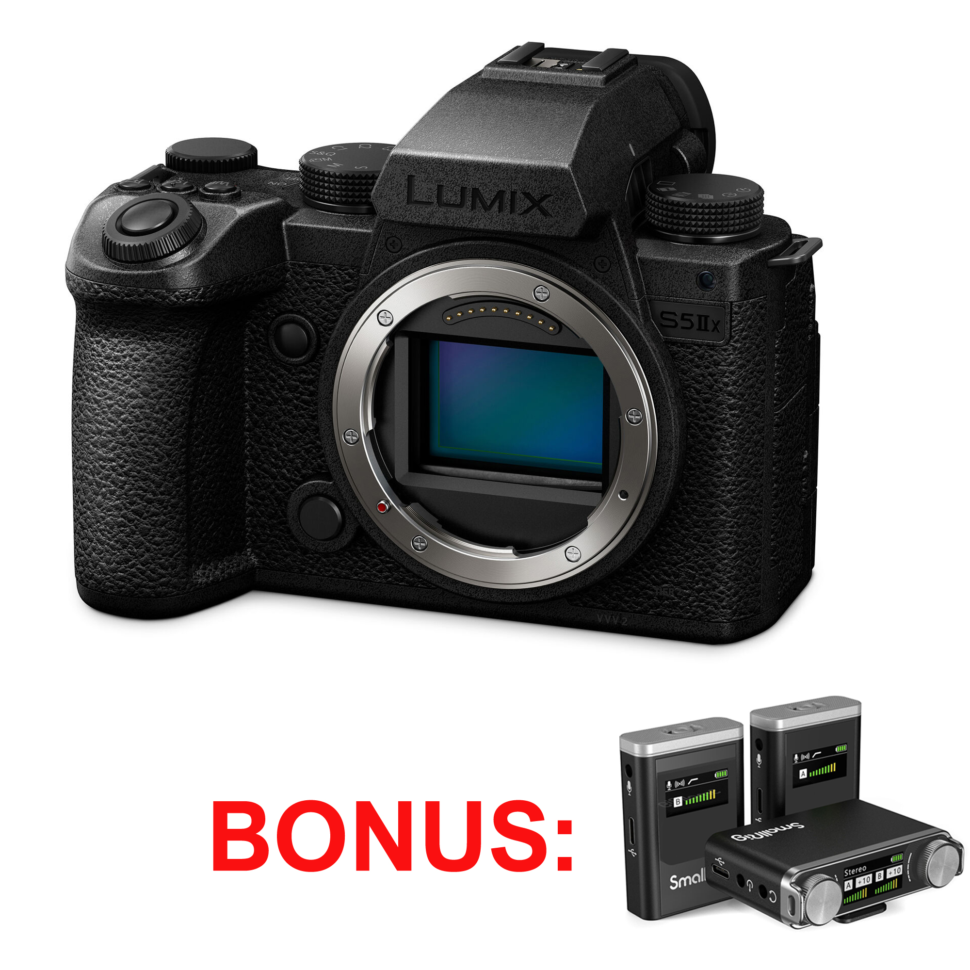 Panasonic Lumix S5 II X (S5 IIX / DC-S5M2XE) Mirrorless Camera