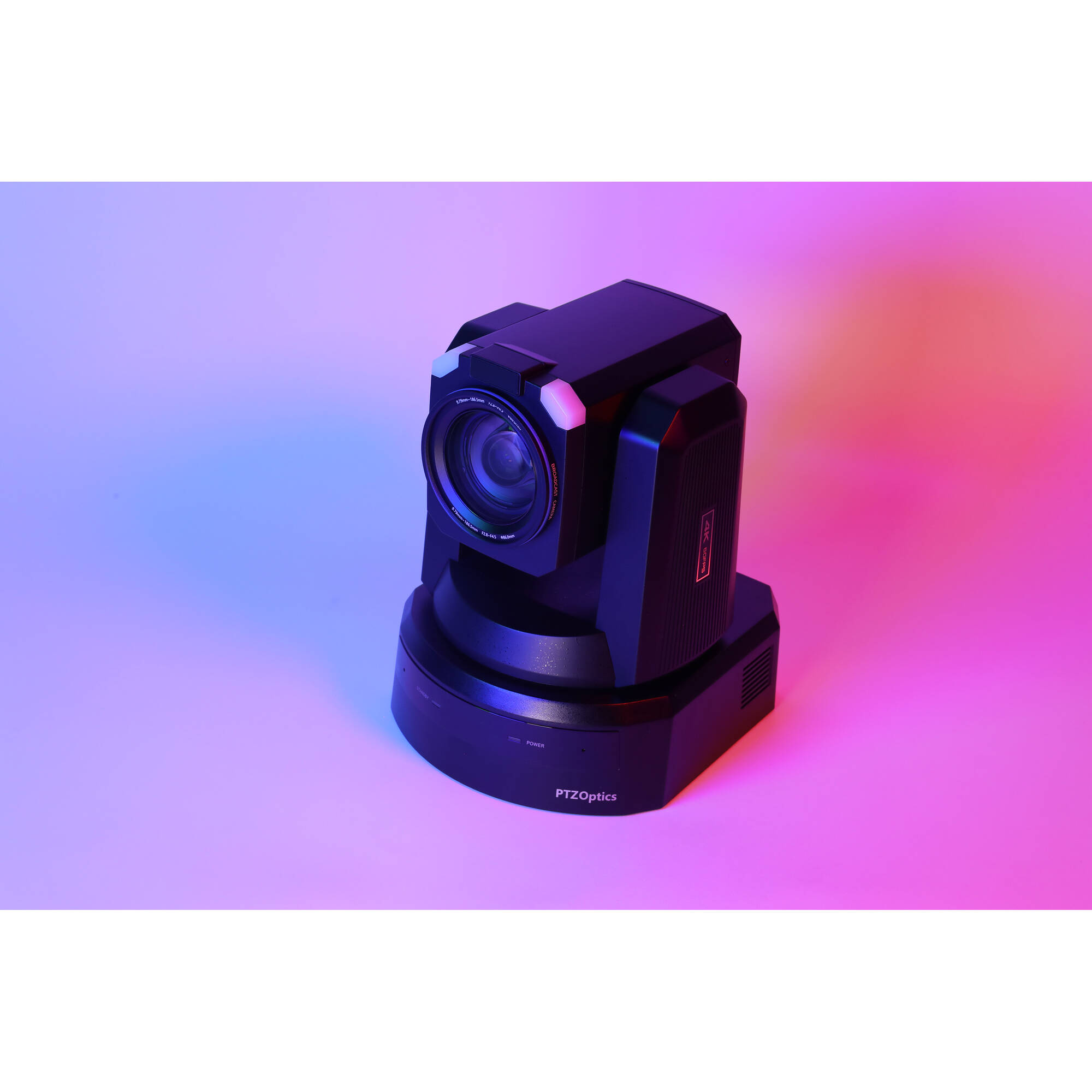 PTZOptics Rise 4K Broadcast PTZ Camera with 20x Optical Zoom