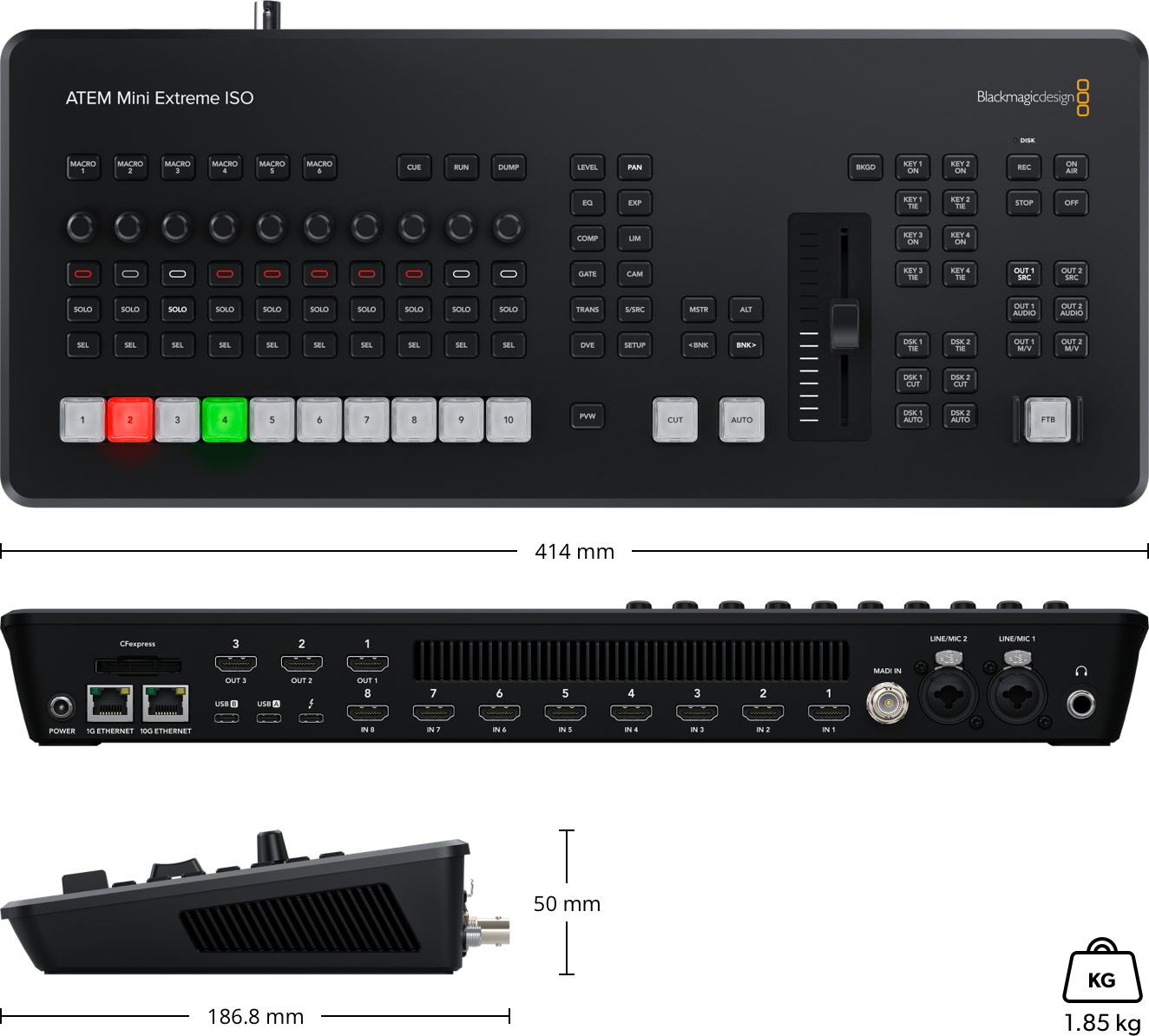 その他 Blackmagic Design ATEM Mini Extreme ISO Blackmagic Design ATEM Mini Extreme ISO G2 - WESTBUY