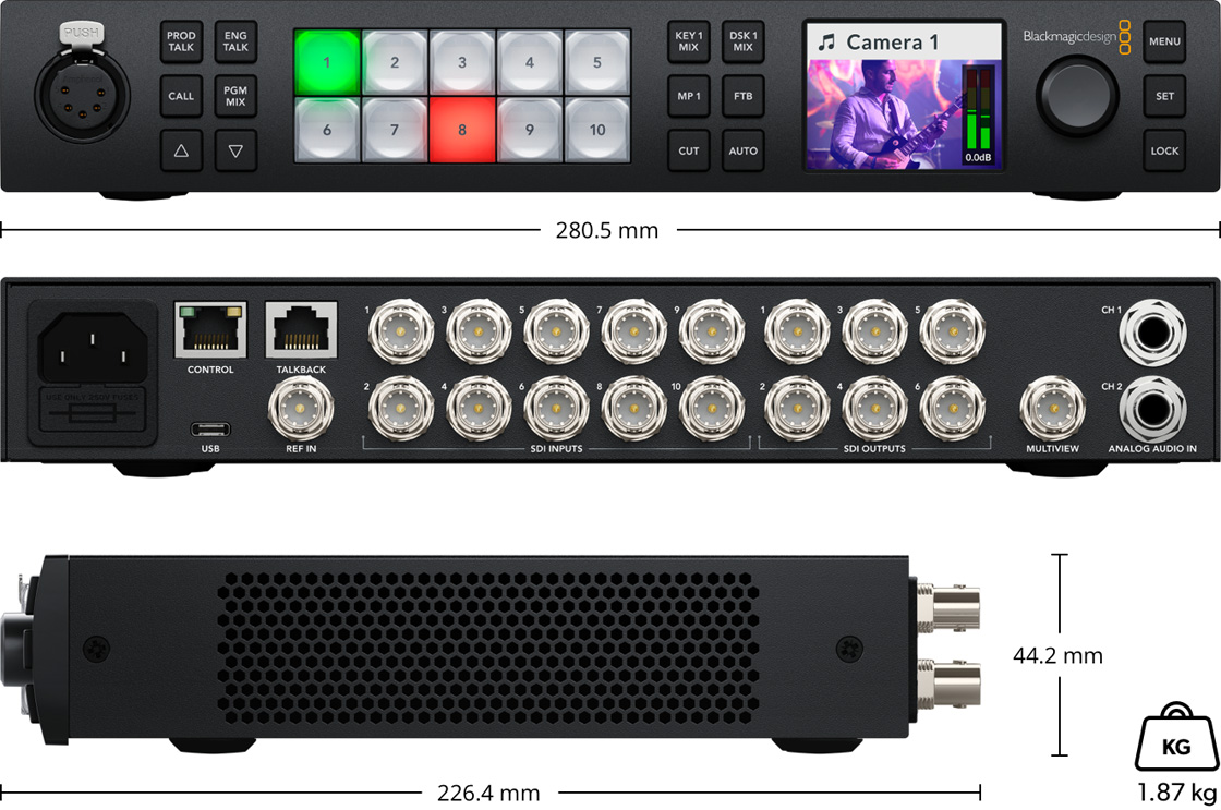 Blackmagic Design ATEM 1 M/E Constellation 4K Live Production