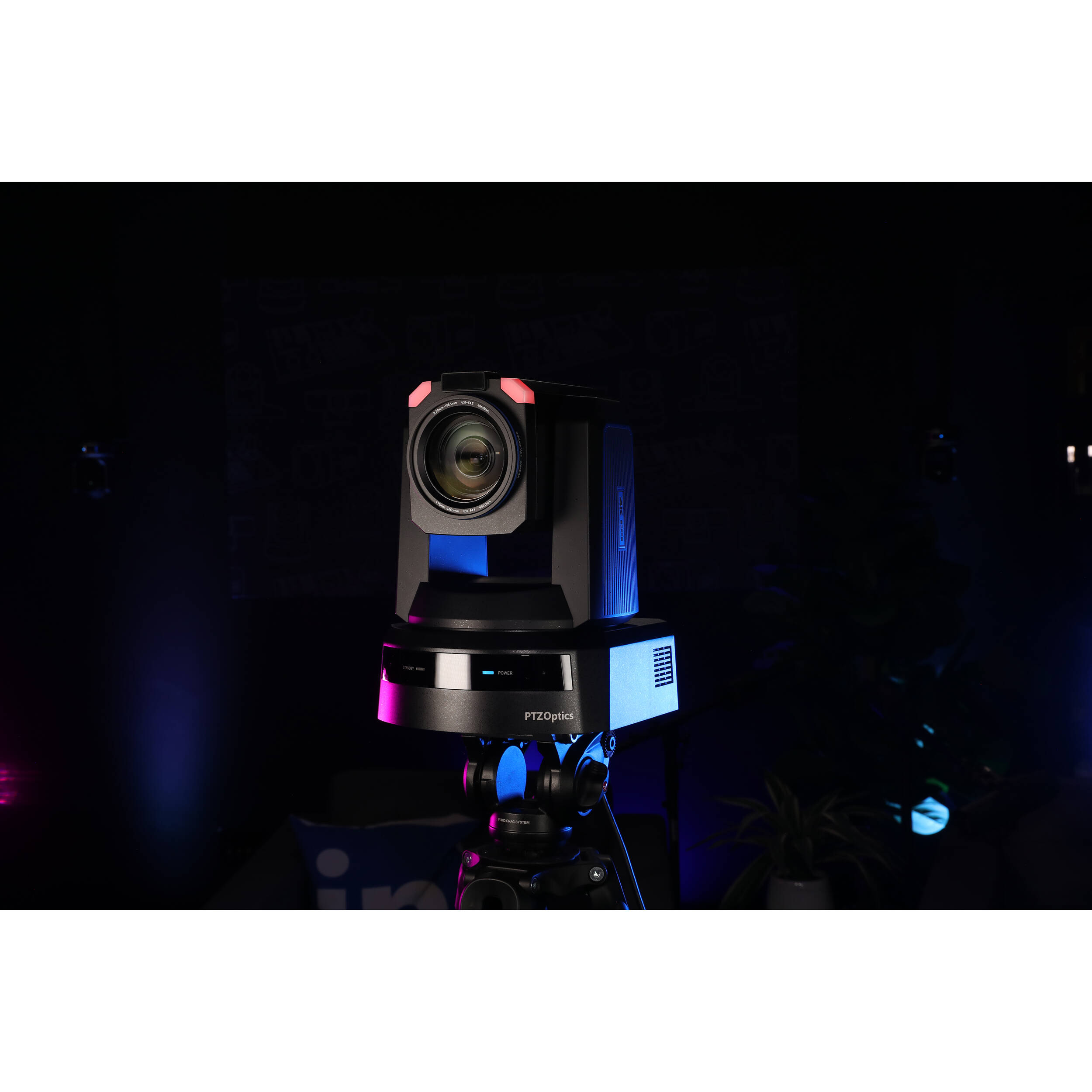 PTZOptics Rise 4K Broadcast PTZ Camera with 20x Optical Zoom