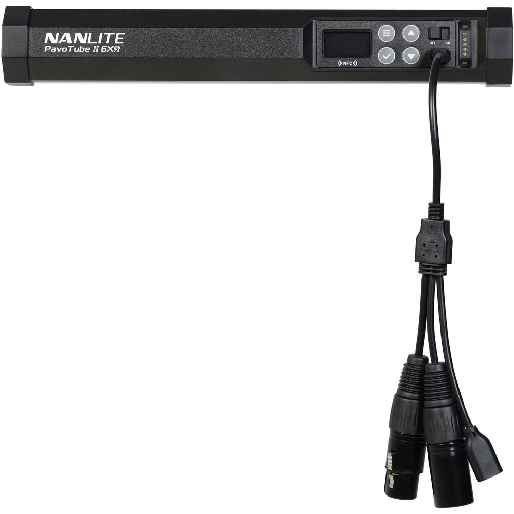 Nanlite CB-DMX-USBC-1/3 II USB Type-C to DMX Cable for PavoTube II 6XR, PavoTube T8-7X and PavoBulb 10C